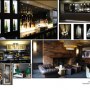 Hotel ground floor public space | overview of bars | Interior Designers